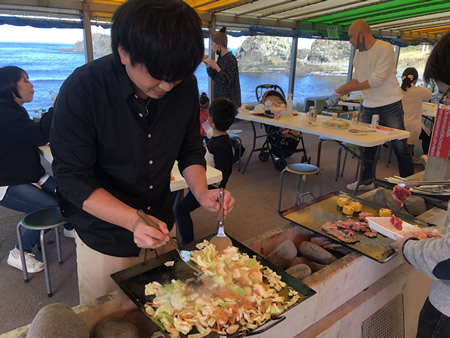 潮騒や潮風を満喫していただけます